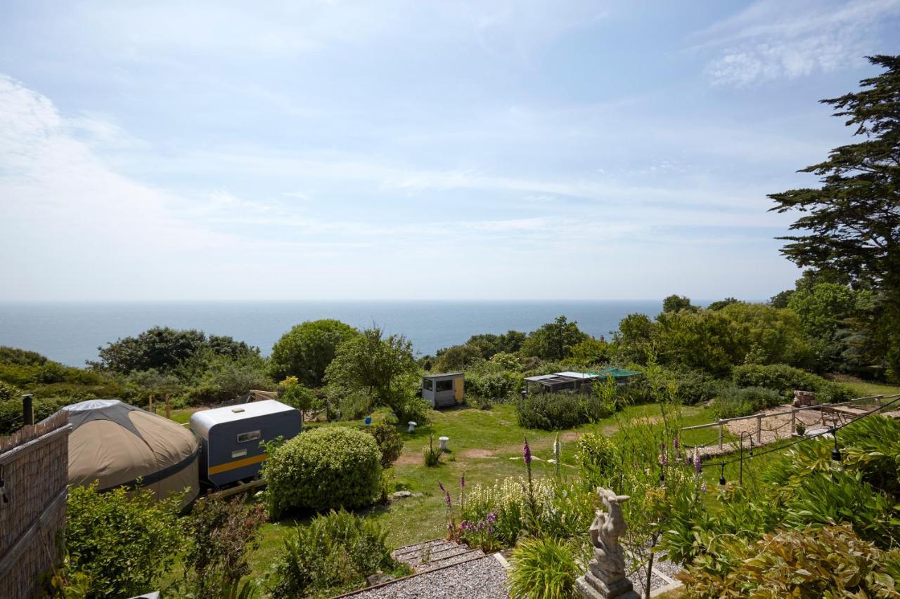 Hotel Puckaster Cove Garden Yurt Niton Exterior foto